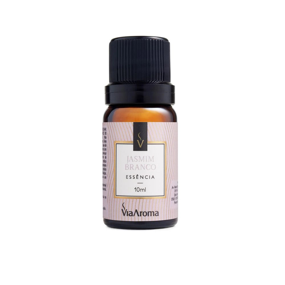 ESSENCIA VIA AROMA 10ML CLASSICA JASMIM BRANCO