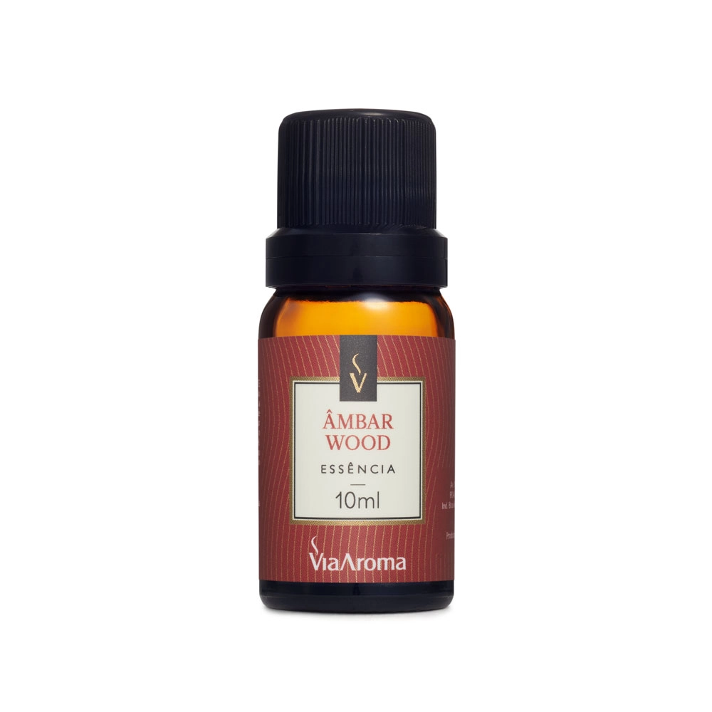ESSENCIA VIA AROMA 10ML CLASSICA AMBAR WOOD